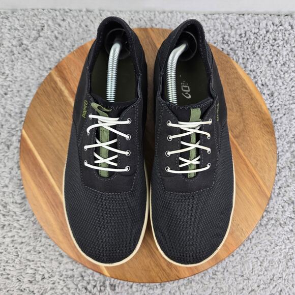 Olukai Nohea Moku Black Mesh Slip On Casual Daily Lifestyle Sneaker Mens 9.5 main image 11